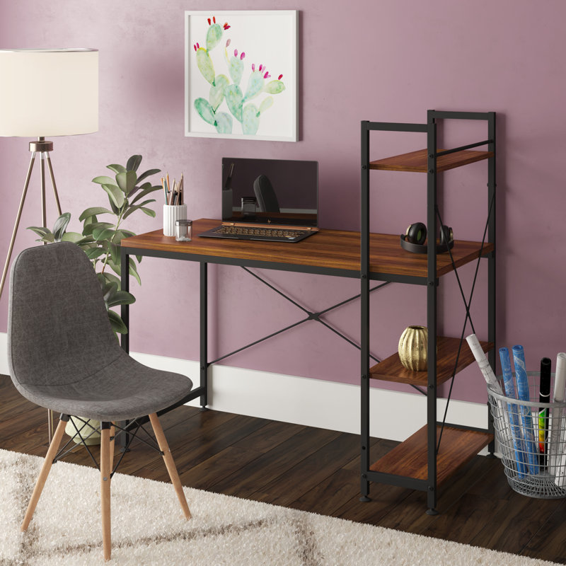 Wrought Studio Brandon Modern Credenza desk & Reviews Wayfair